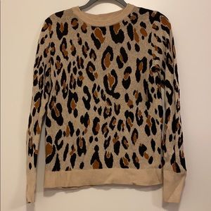 Leopard Print Sweater